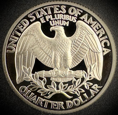 1995-S Washington Quarter PROOF Clad DEEP ULTRA CAMEO Coin1