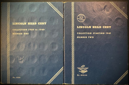 1909 VDB-1974 P D S Lincoln Cent Starter Set 154 Coins 1960-D Small Date Whitman0