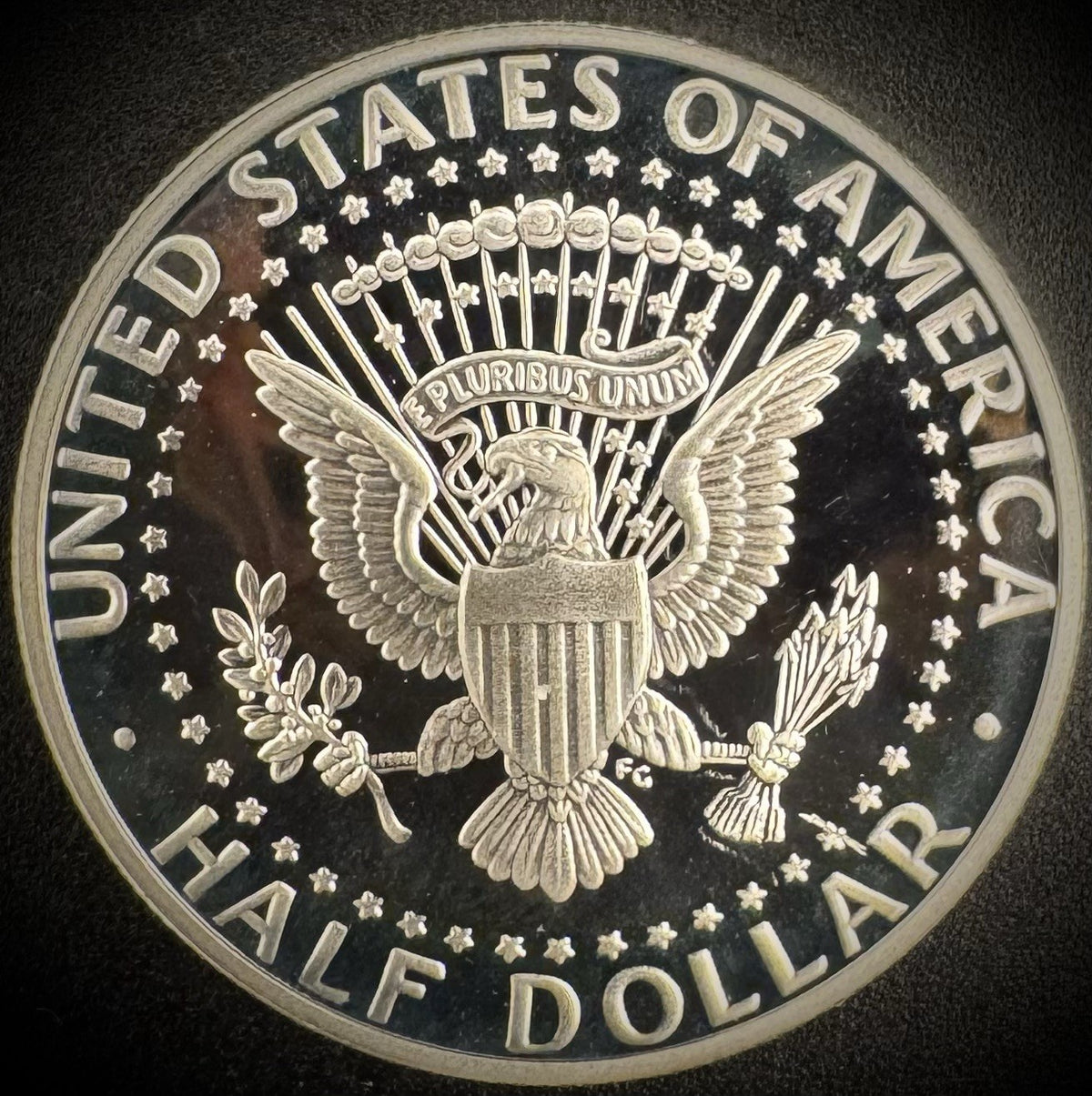 1992-S GEM PROOF Kennedy Half Dollar 90% SILVER 50C DEEP ULTRA CAMEO1