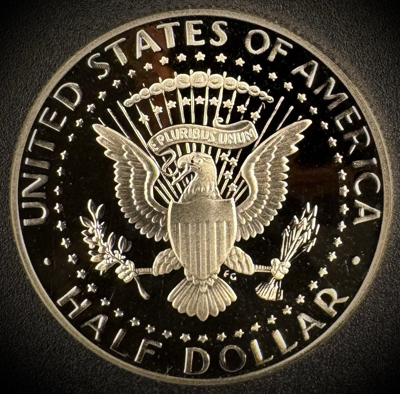 2004-S GEM PROOF Kennedy Half Dollar Clad 50C DEEP ULTRA CAMEO #11