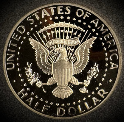 2004-S GEM PROOF Kennedy Half Dollar Clad 50C DEEP ULTRA CAMEO #11