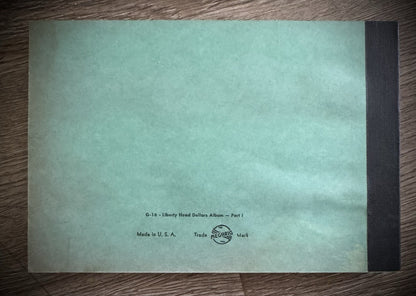 Never Used Vintage Meghrig Morgan Dollars 1878-1921 G-16 G-17 G-18 Albums Empty7