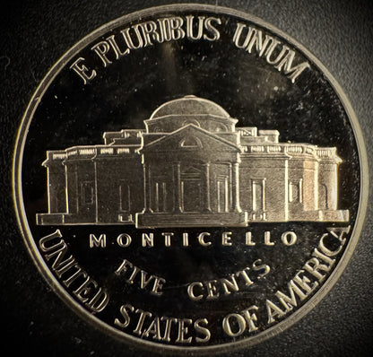 1998-S Jefferson Nickel PROOF DEEP ULTRA CAMEO Coin From US Mint Proof Set1