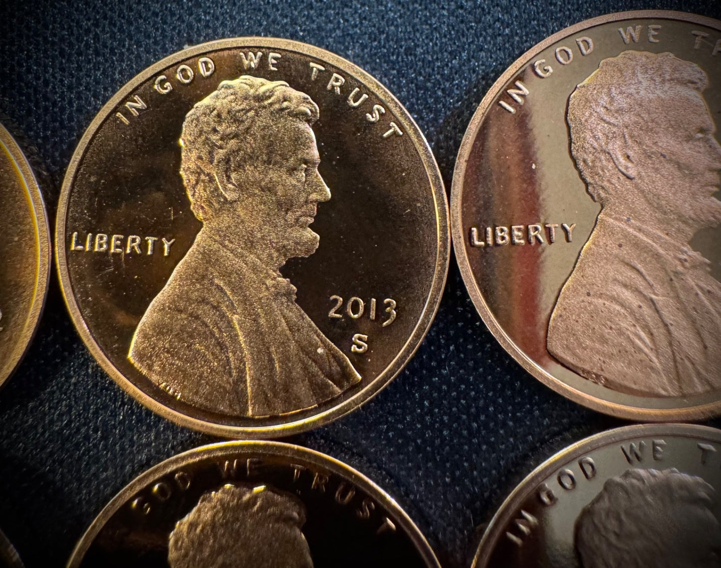 2010-2019 S Lincoln Shield Cent GEM PROOF 10 Coin CONSECUTIVE Years Lot Set8