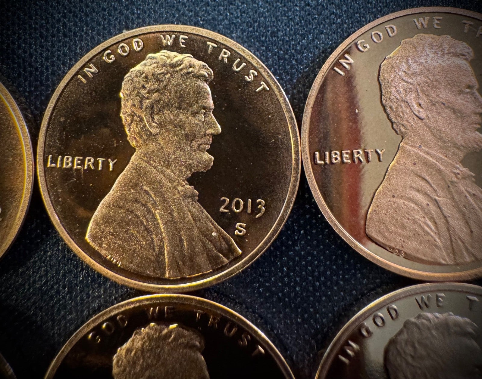2010-2019 S Lincoln Shield Cent GEM PROOF 10 Coin CONSECUTIVE Years Lot Set8