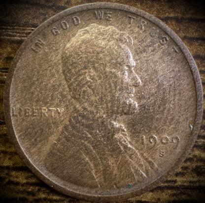 1909-S Lincoln Wheat Cent F 0
