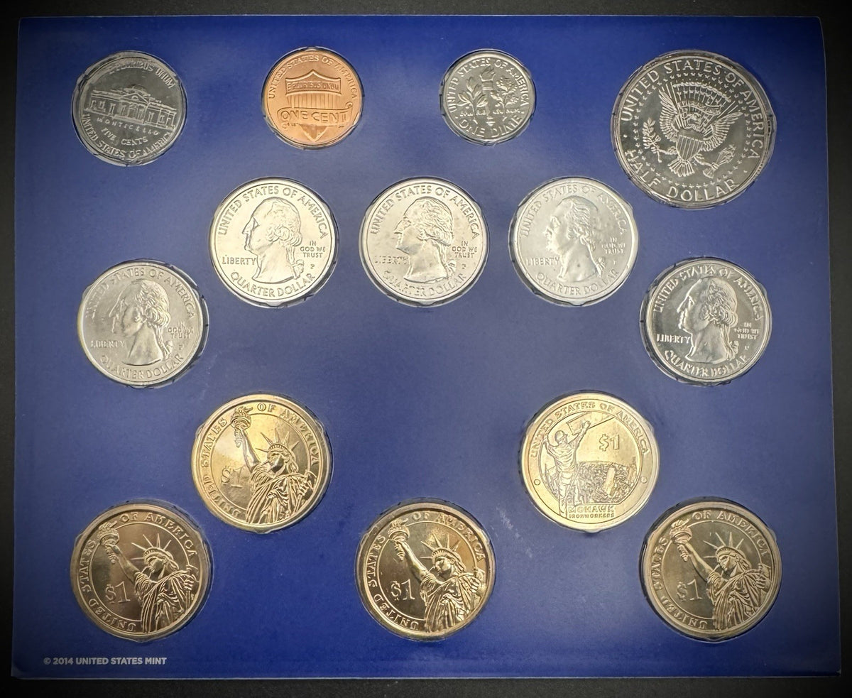 2015 P D US Mint Set Uncirculated 28 Coin Set Original Mint Packaging with COA3