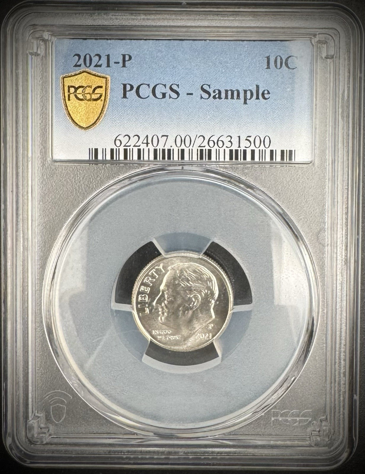 2021-P 10C Roosevelt Dime PCGS - SAMPLE0