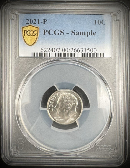 2021-P 10C Roosevelt Dime PCGS - SAMPLE0