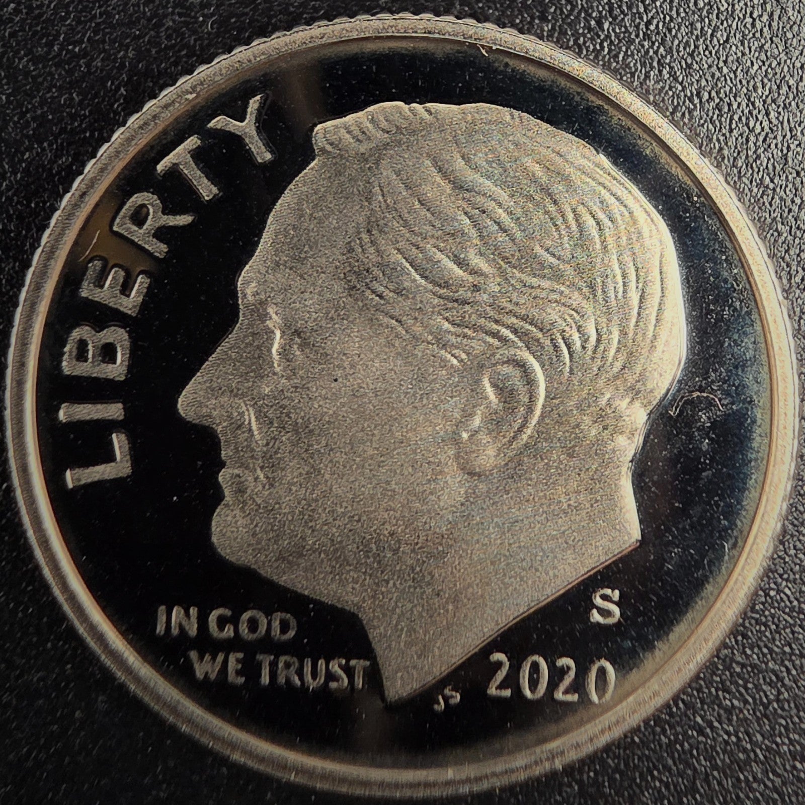 2020-S GEM PROOF Roosevelt Dime 10C Clad DEEP CAMEO Coin0