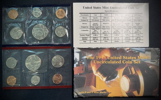 2002 P D Uncirculated Coin Set US Mint Original Government Packaging OGP & COA0