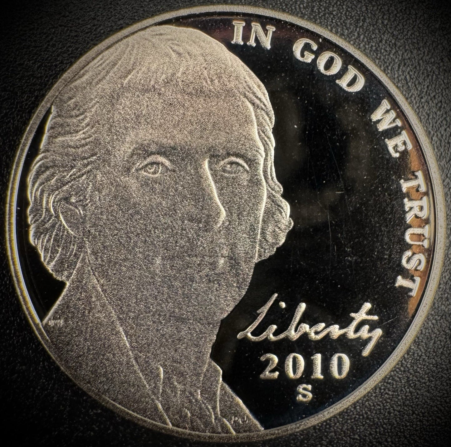 2010-S Jefferson Nickel GEM PROOF DEEP ULTRA CAMEO Coin0