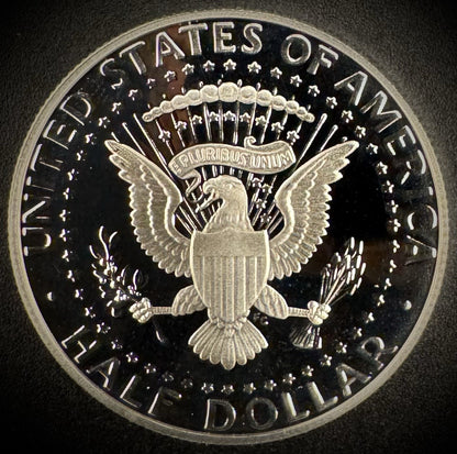 2002-S GEM PROOF Kennedy Half Dollar 90% SILVER 50C DEEP ULTRA CAMEO5