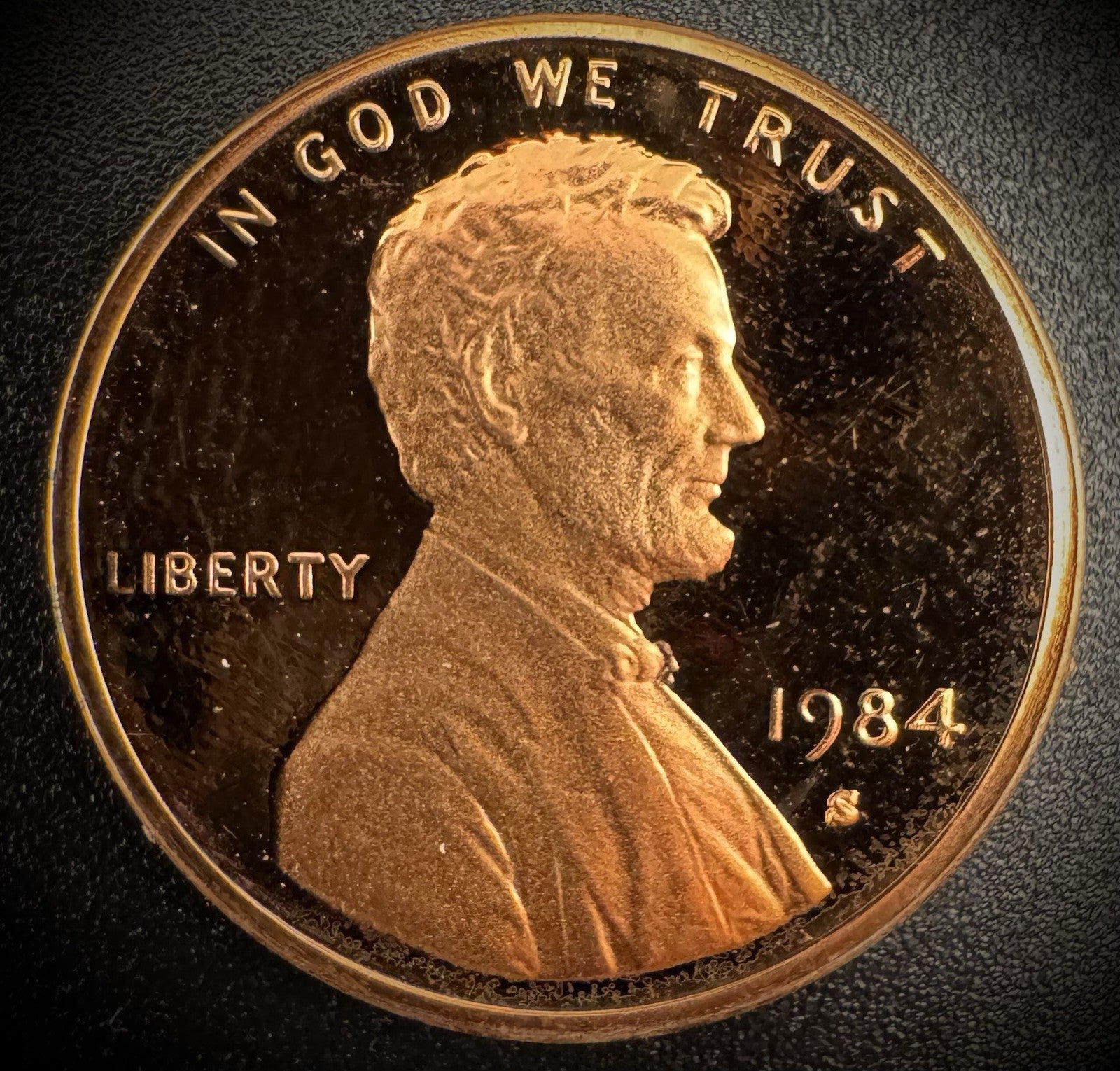 1984-S Lincoln Memorial Cent PROOF Coin Penny0