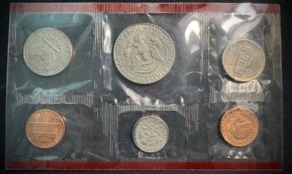 1987 P D Uncirculated Coin Set US Mint Original Government Packaging OGP & COA4