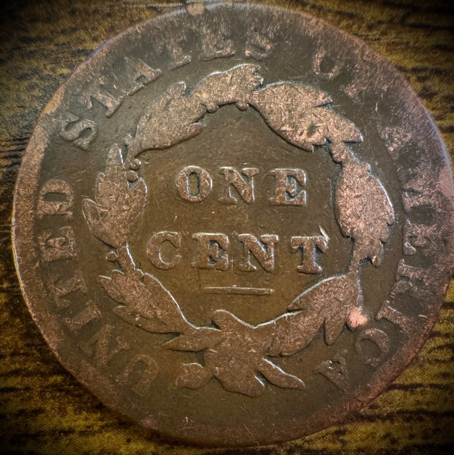 1833 Large Cent Coronet Head Matron Style1