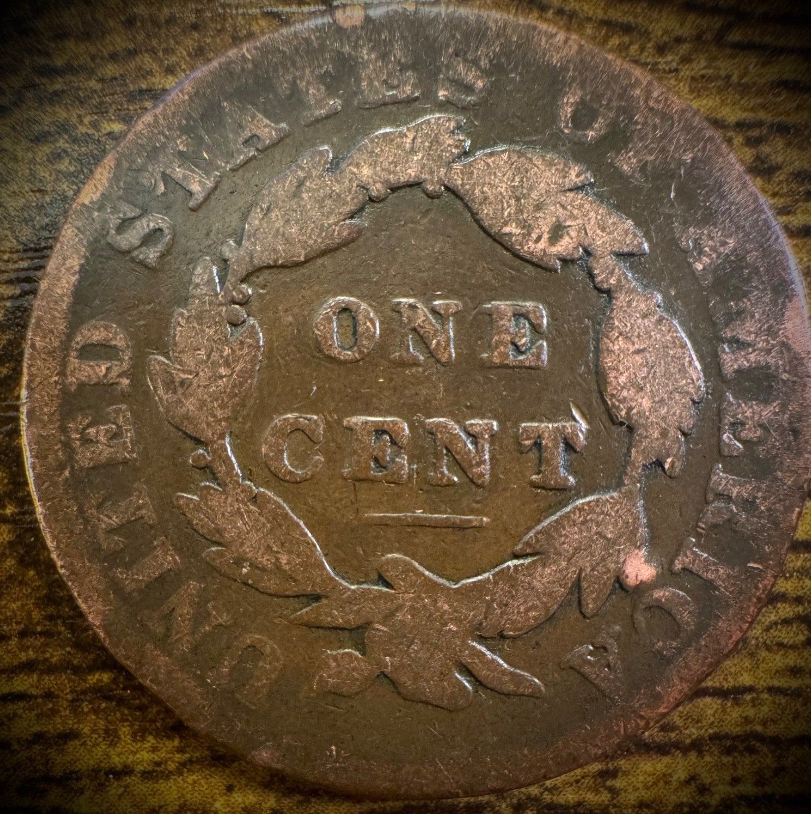 1833 Large Cent Coronet Head Matron Style1