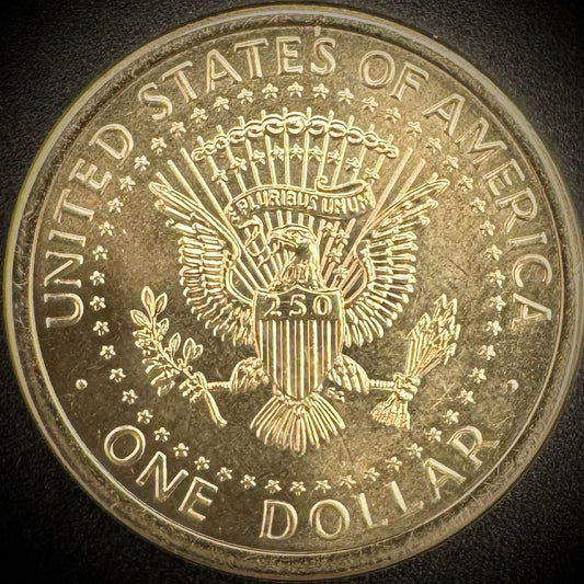 2026 Trump $1 Dollar Coin BU Brilliant Uncirculated NO privy Dual-date 1776-20261