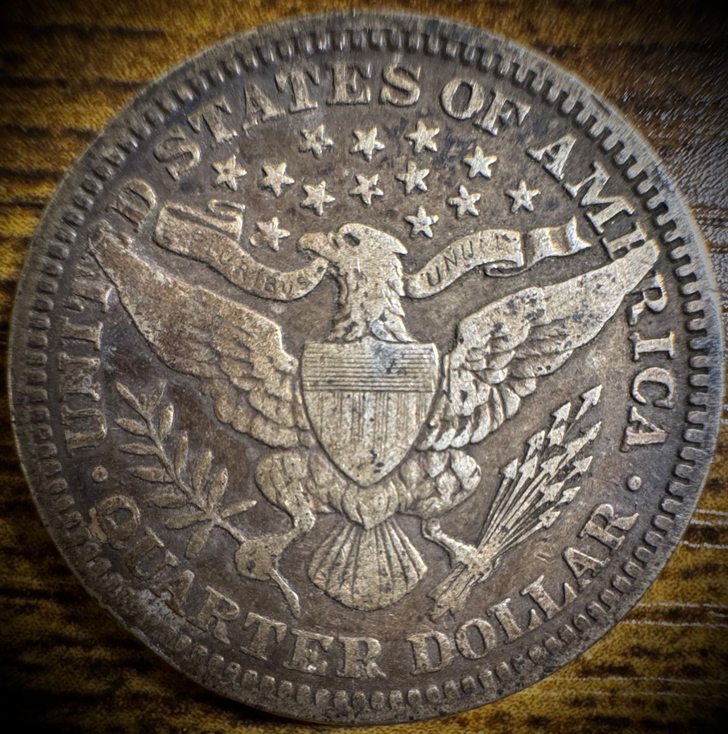 1910 Barber Silver Quarter 25C1