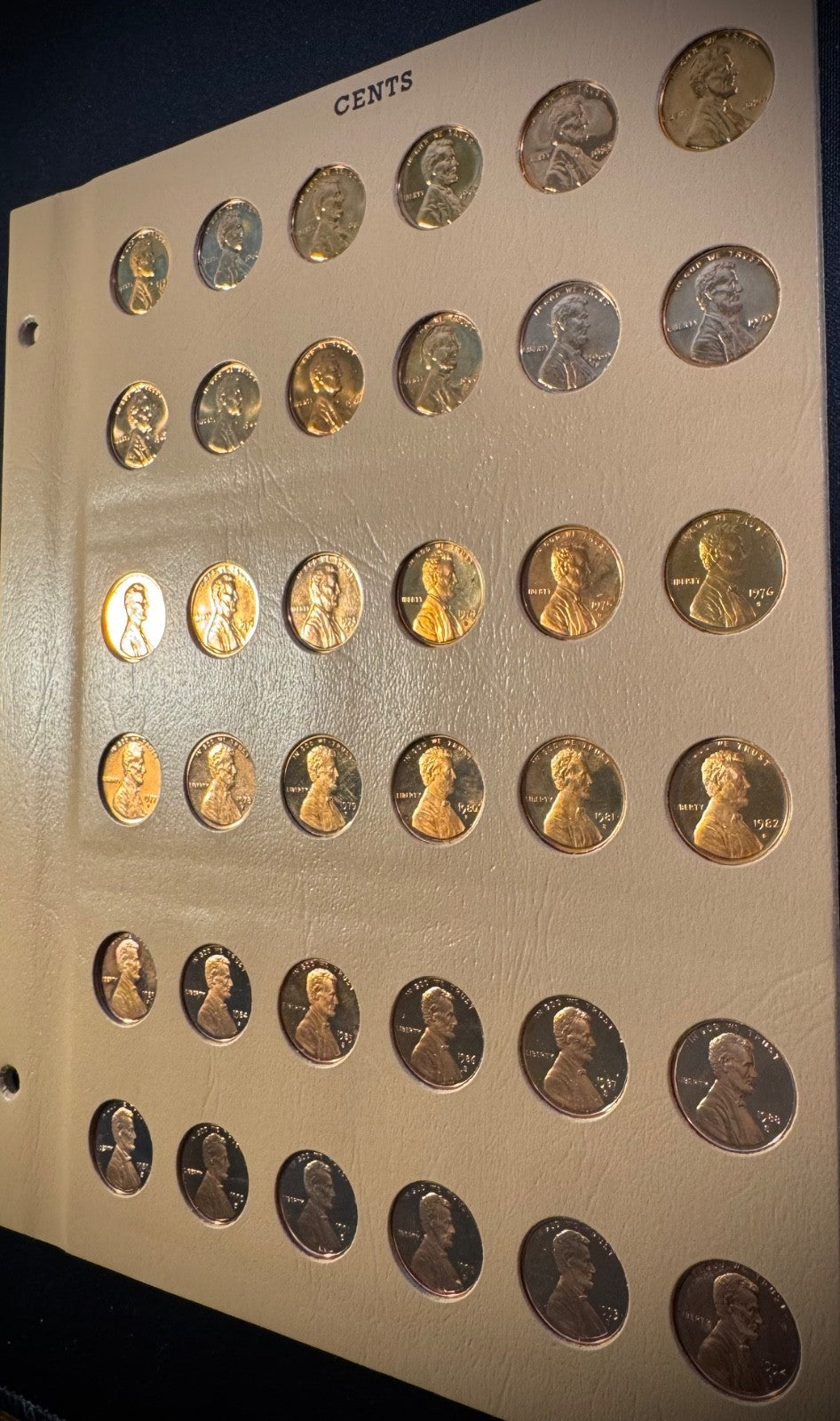 1959-2025 S Lincoln GEM PROOF Cents DEEP CAMEO COMPLETE 72 Coins NEW DANSCO Pgs3