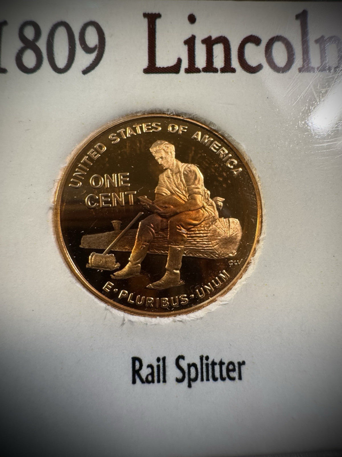 2009-S Lincoln Bicentennial Cent GEM PROOF 4 Coin Set GORGEOUS Naturally Toned4