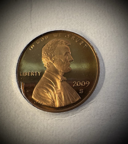 2009-S Lincoln Bicentennial Cent GEM PROOF 4 Coin Set GORGEOUS Naturally Toned11