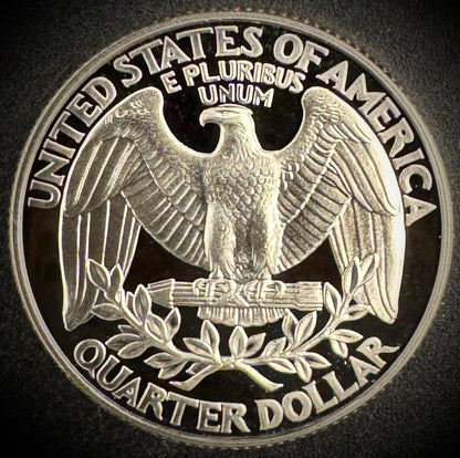 1998-S Washington Quarter PROOF Clad DEEP ULTRA CAMEO Coin1