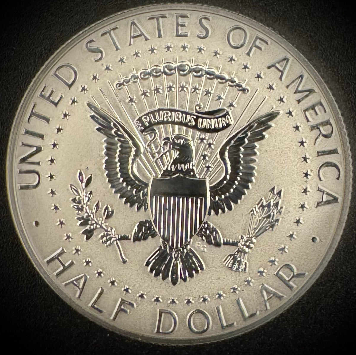 2018-S GEM REVERSE PROOF Kennedy 90% SILVER Half Dollar 50C DEEP ULTRA CAMEO1