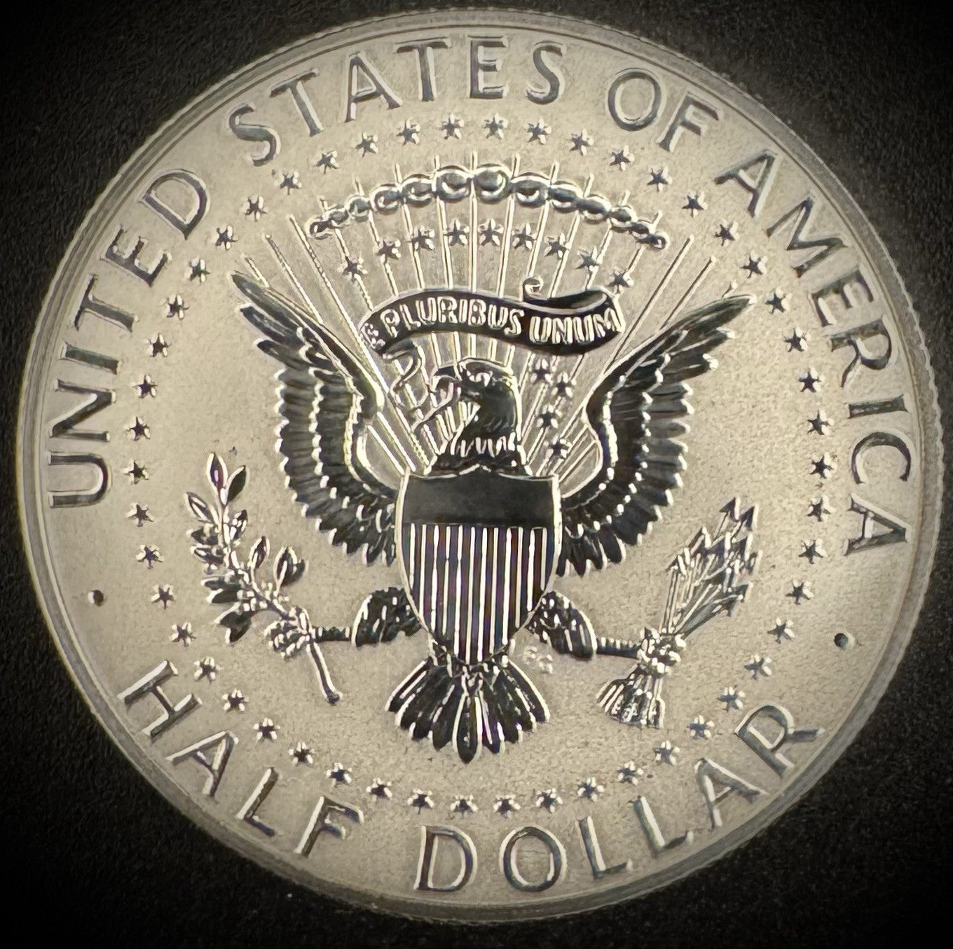 2018-S GEM REVERSE PROOF Kennedy 90% SILVER Half Dollar 50C DEEP ULTRA CAMEO1