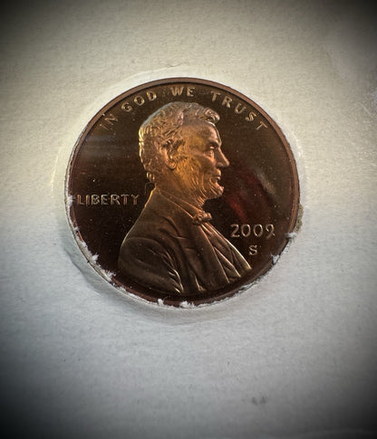 2009-S Lincoln Bicentennial Cent GEM PROOF 4 Coin Set GORGEOUS Naturally Toned3
