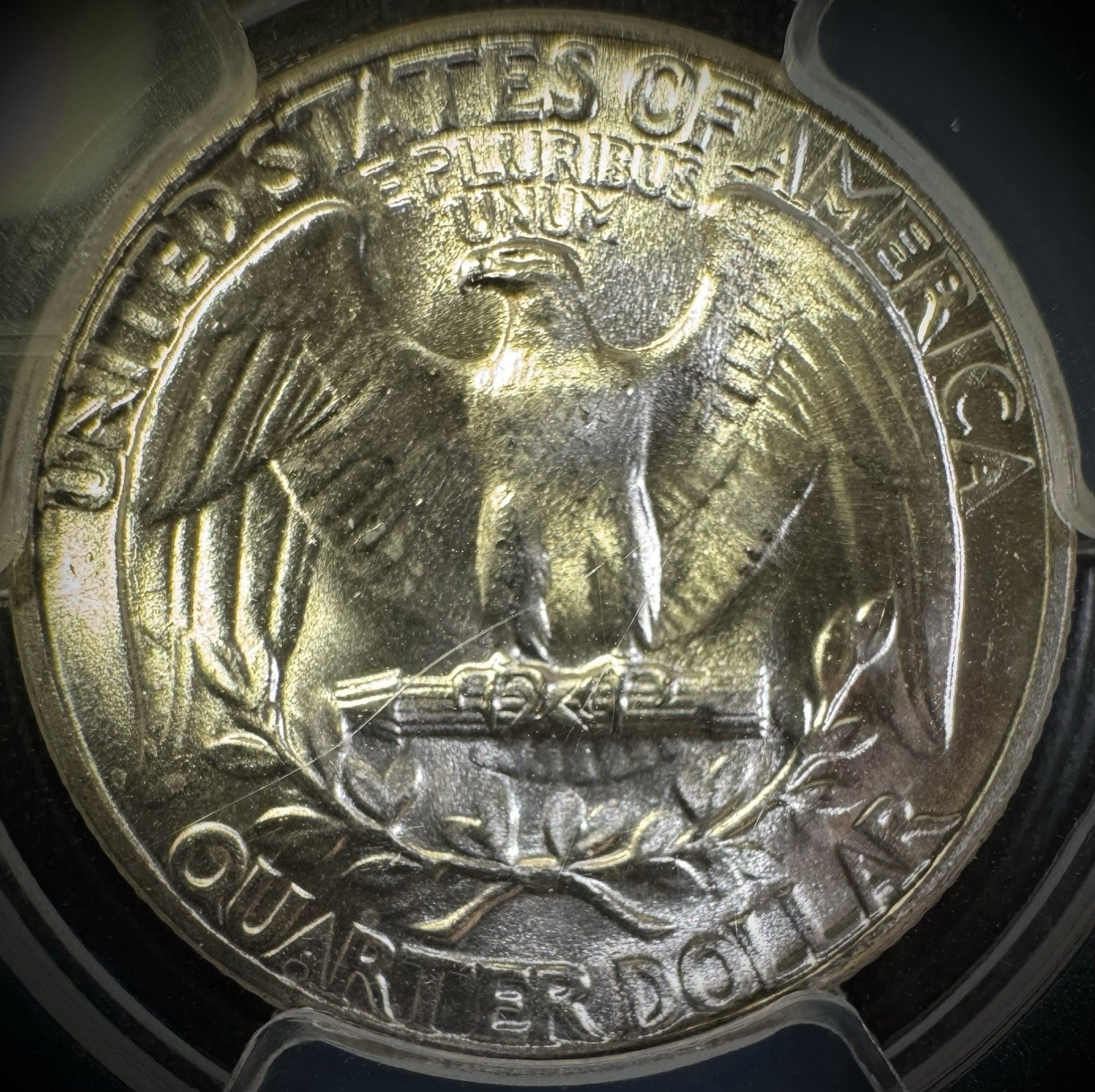 1943 Washington Silver Quarter 25C PCGS CAC MS66 BLAST WHITE3