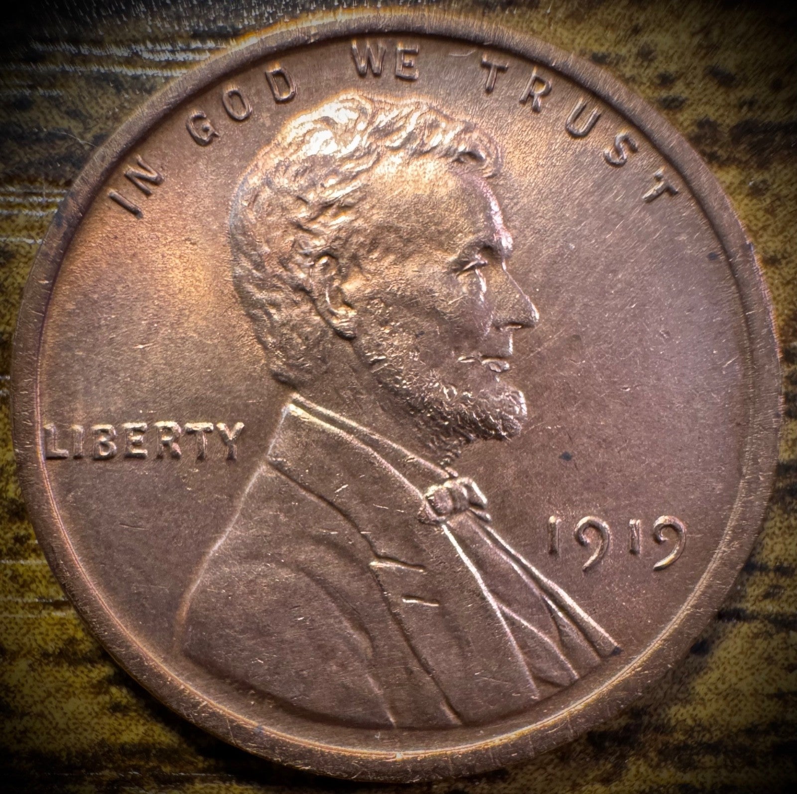 1919-P Lincoln Wheat Cent0