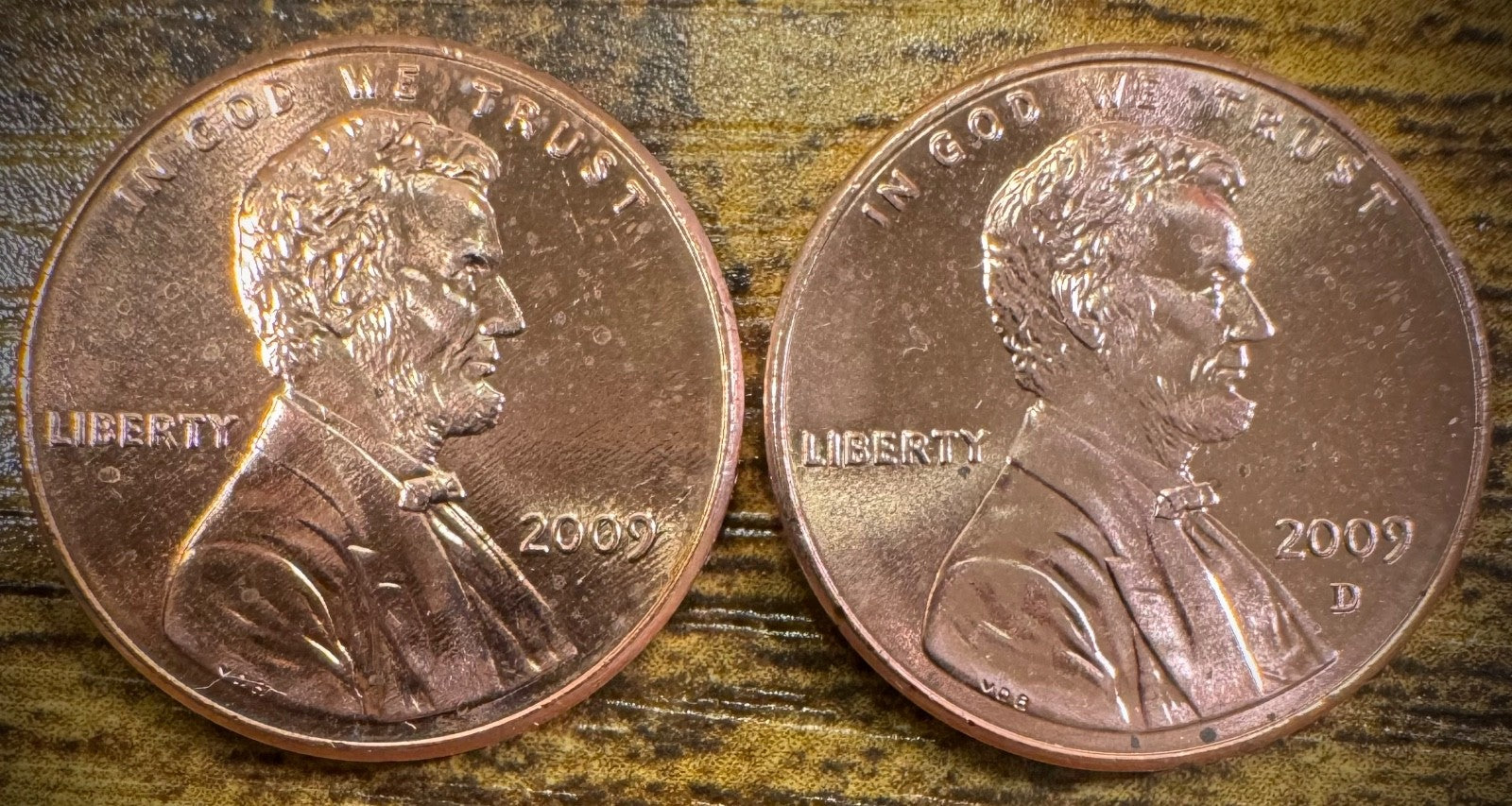 2009 Lincoln Cent Presidency LP4 P D Uncirculated BU 2 Coins From US Mint Rolls1