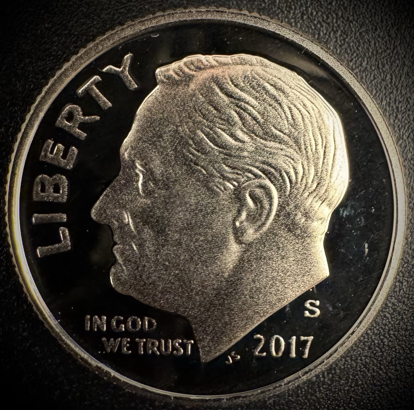 2017-S GEM PROOF Roosevelt Dime 10C Clad DEEP CAMEO Coin0