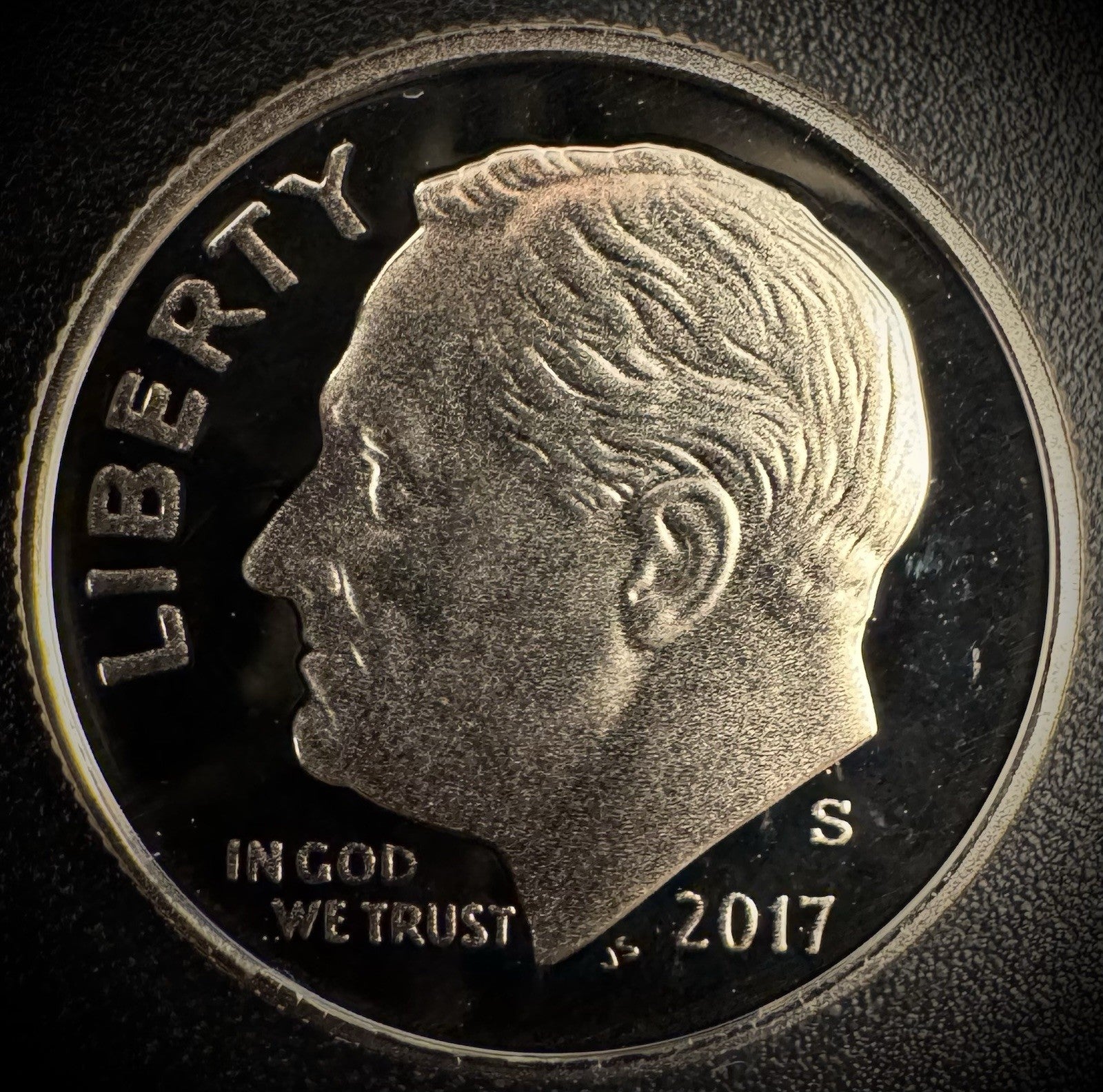2017-S GEM PROOF Roosevelt Dime 10C Clad DEEP CAMEO Coin0