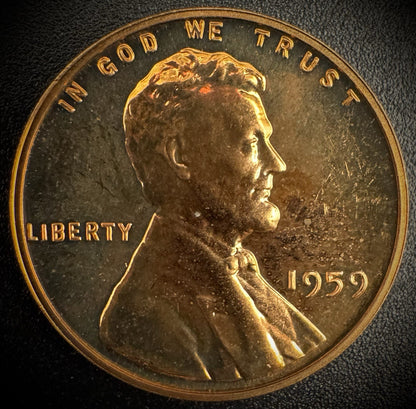 1959 Lincoln Memorial Cent PROOF Coin0