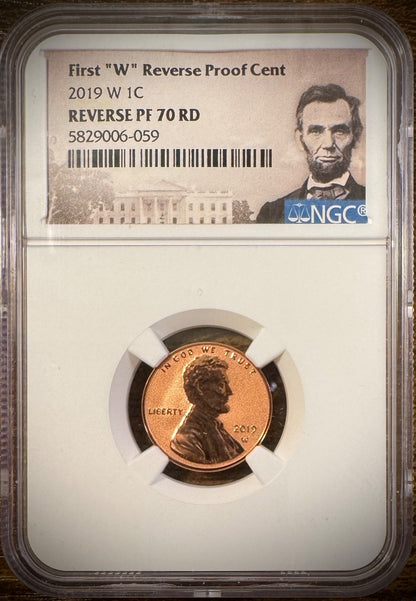 2019-W Lincoln Shield Cent 3-Coin Set NGC MS70RD PF70RD ULTRACAMEO REVERSE PROOF6
