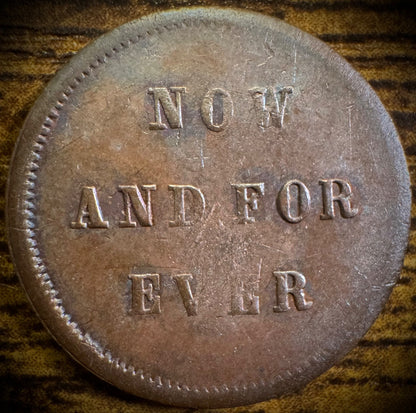 (1861-65) FOR A OUR COUNTRY A COMMON CAUSE CIVIL WAR Token F-135/441a R21