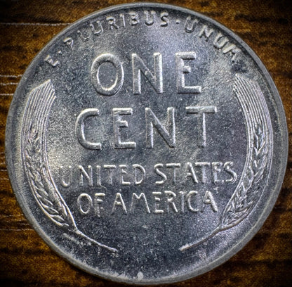 1943 Lincoln Wheat Penny Cent Uncirculated #61