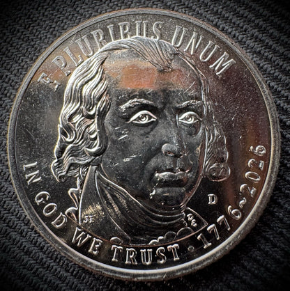 2026 P D US Constitution We The People Quarter BU Set of 2 Coins 1776-20264