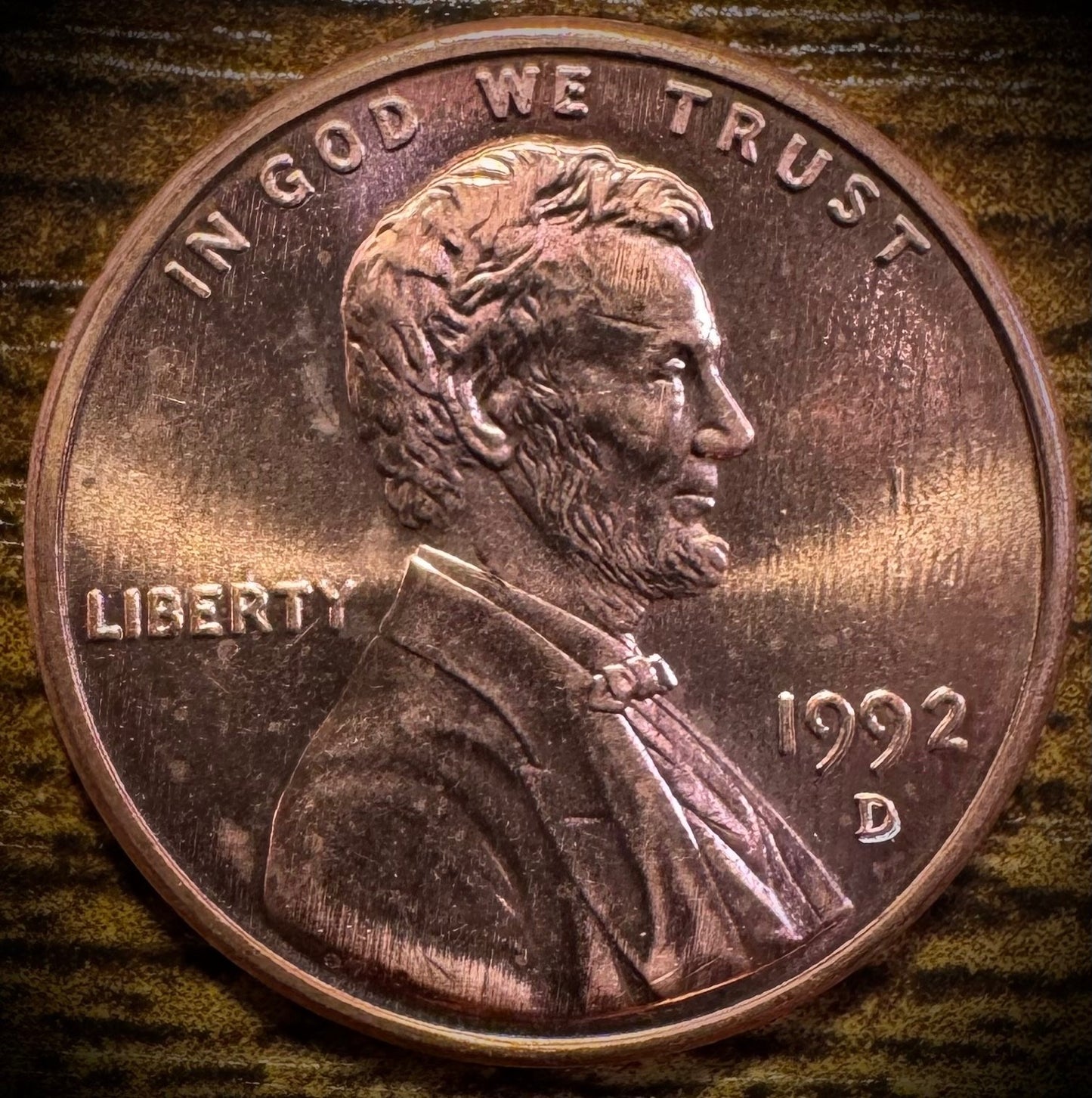1992 P & D Lincoln Memorial Cent BU 2 Coin Set From Original Rolls4