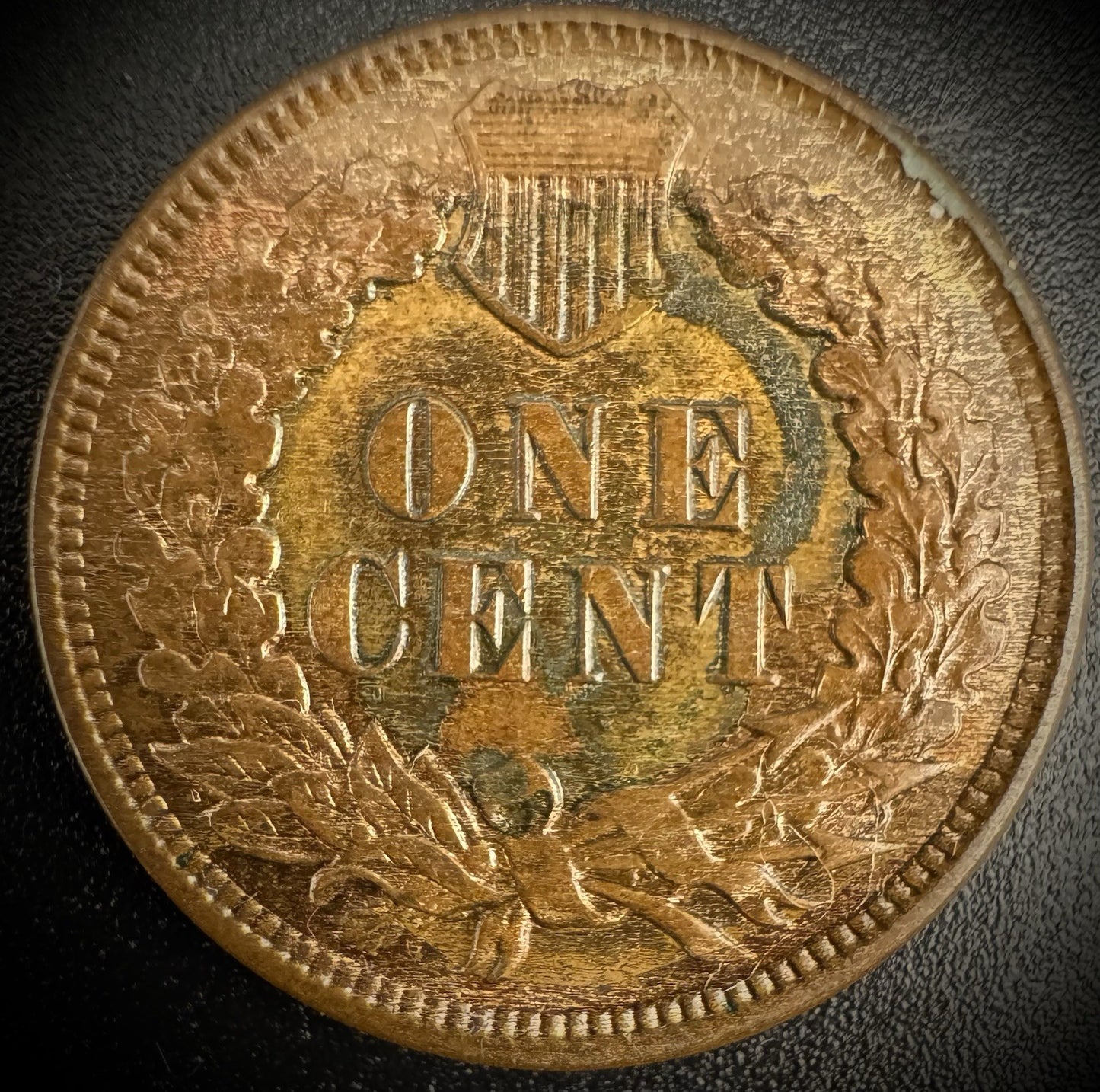1907 Indian Head Cent Penny Full Liberty 4 Diamonds CARTWHEEL LUSTER SEE VIDEO1