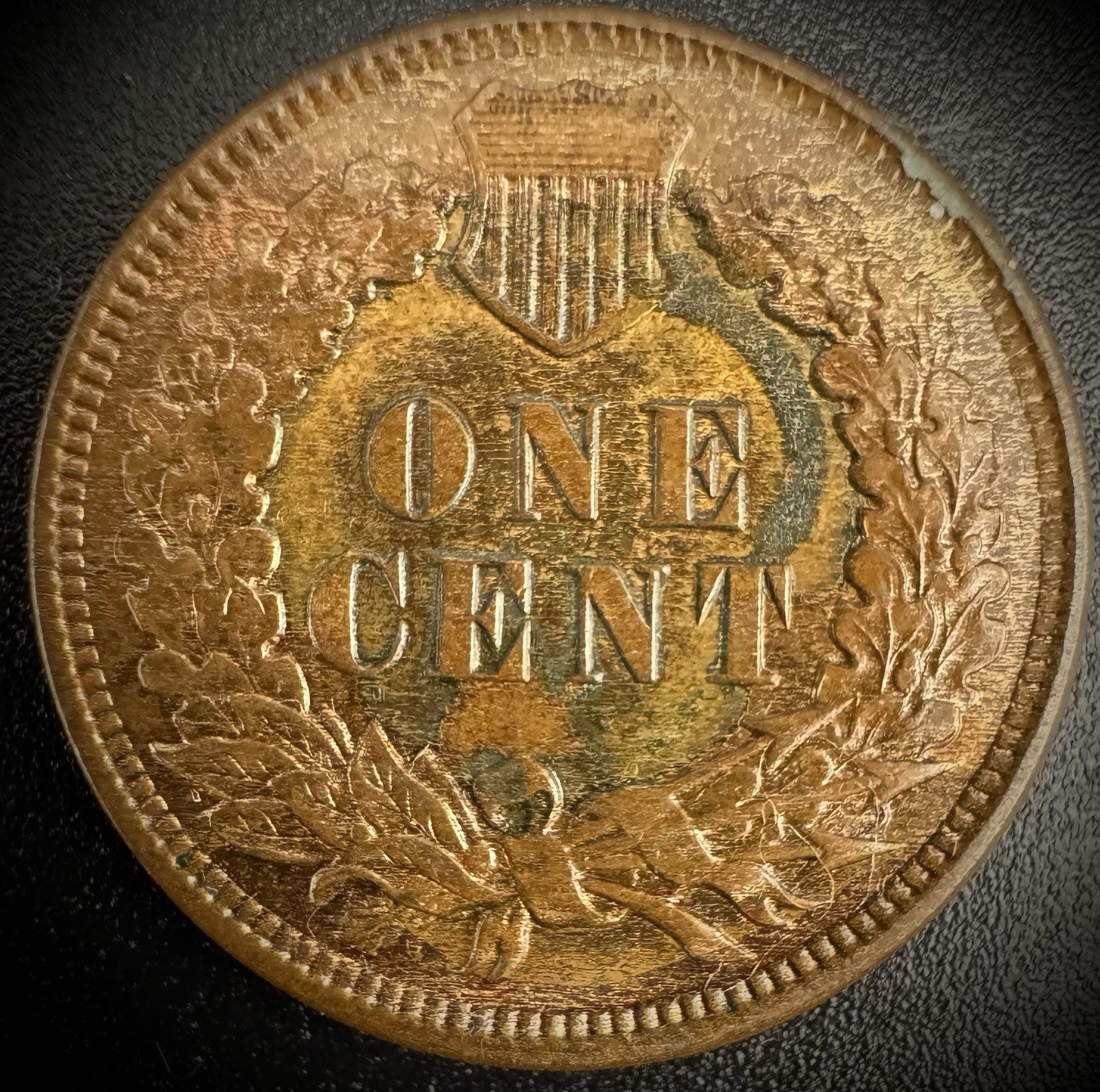 1907 Indian Head Cent Penny Full Liberty 4 Diamonds CARTWHEEL LUSTER SEE VIDEO1