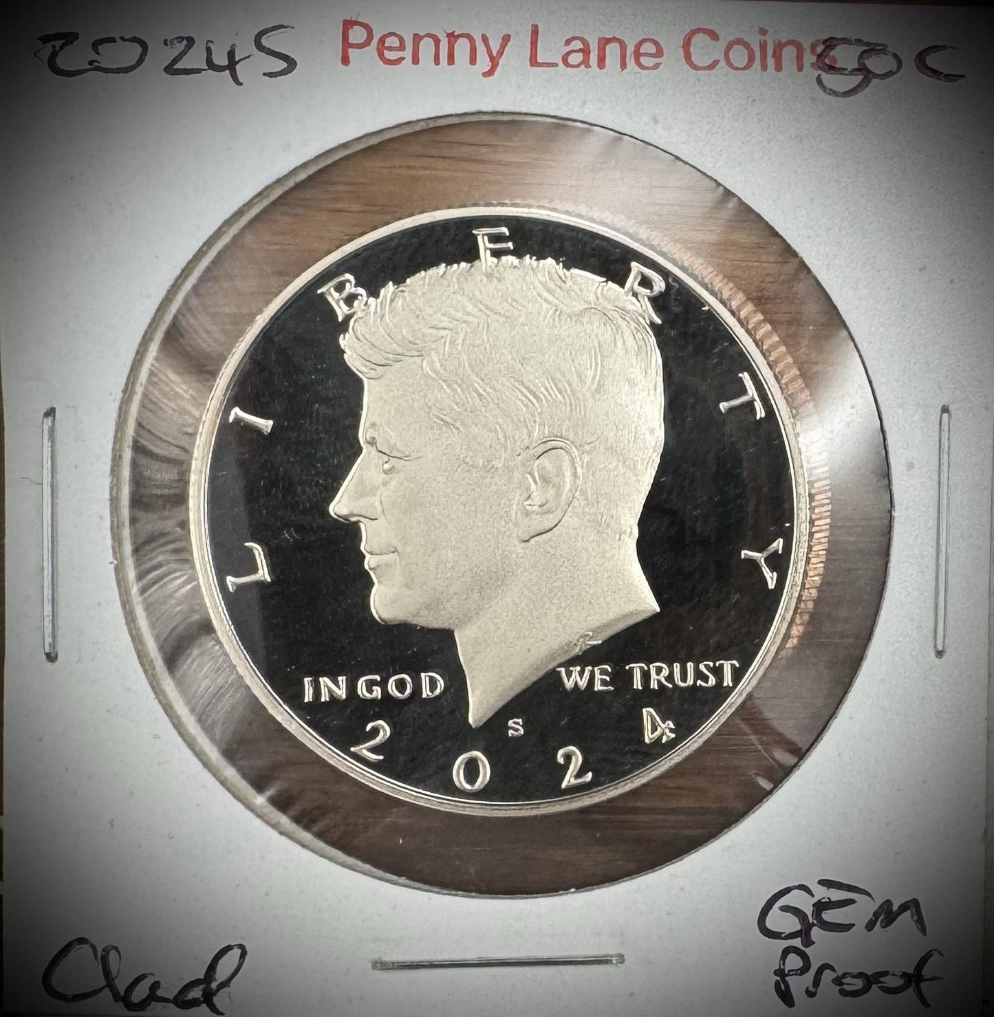 2024-S Kennedy Half Dollar GEM PROOF Clad Coin #22
