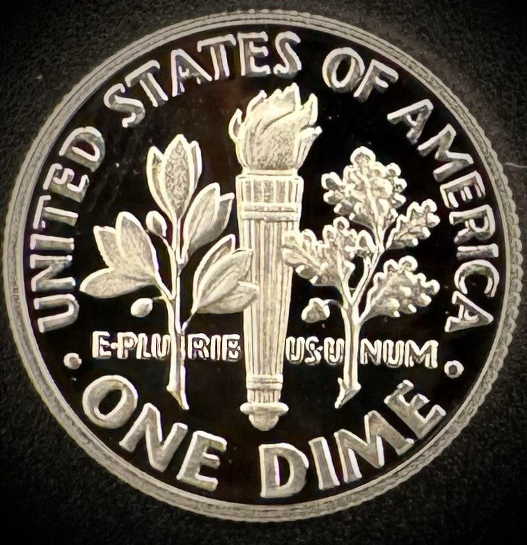 2022-S GEM PROOF Roosevelt Dime 10C Clad DEEP ULTRA CAMEO Coin1
