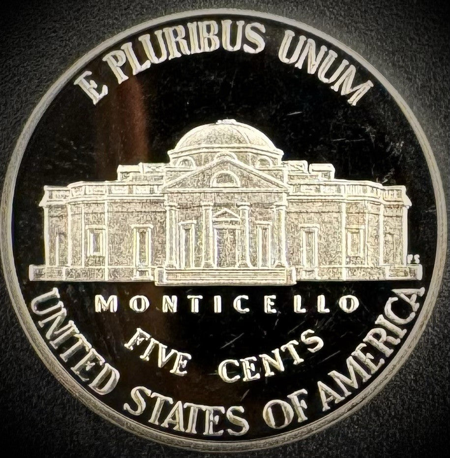 2017-S Jefferson Nickel GEM PROOF DEEP ULTRA CAMEO Coin1
