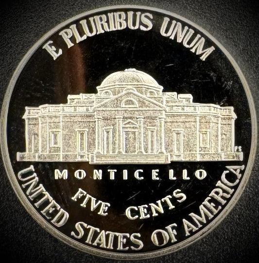 2017-S Jefferson Nickel GEM PROOF DEEP ULTRA CAMEO Coin1