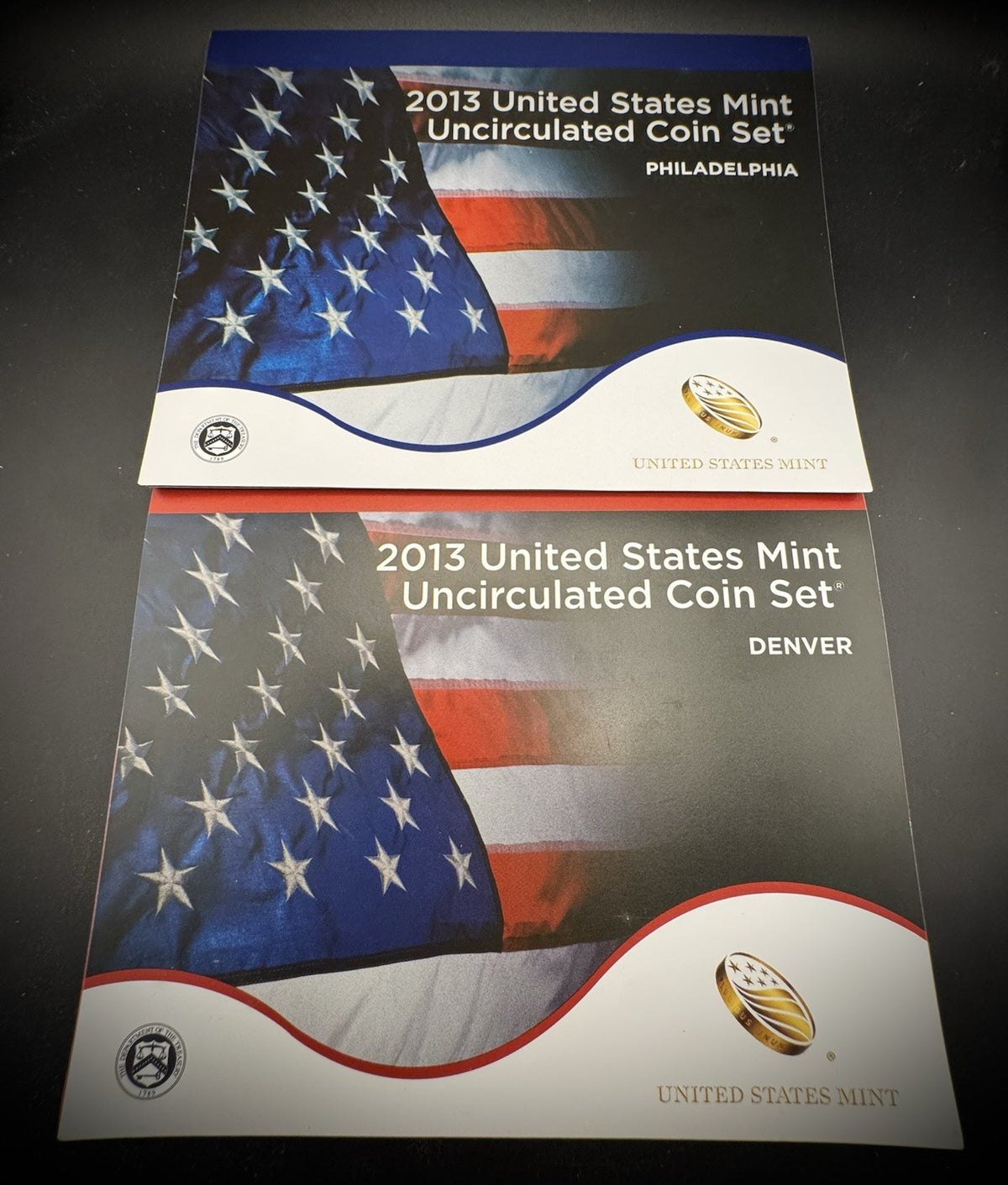 2013 P D US Mint Set Uncirculated 28 Coin Set Original Mint Packaging with COA0