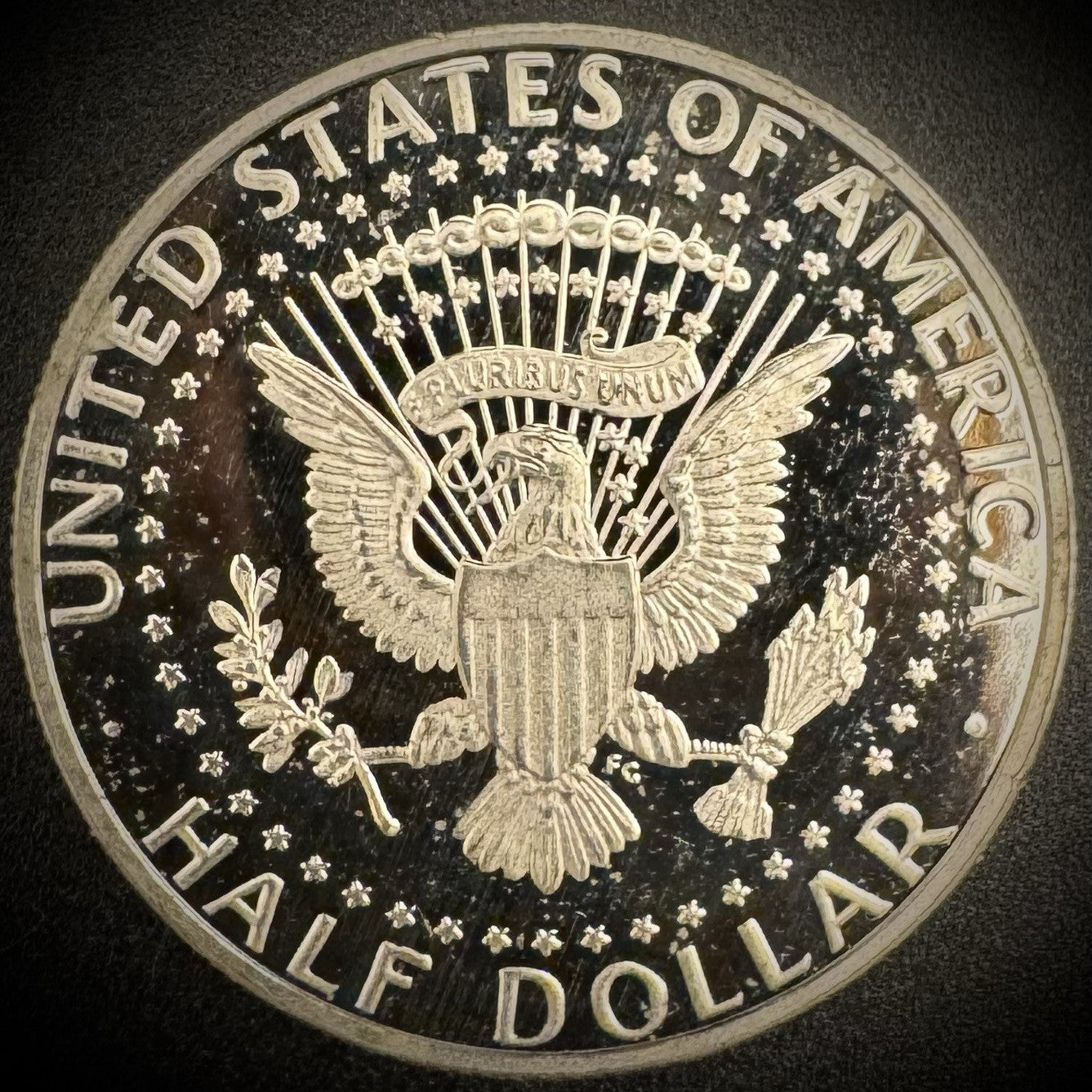Impaired Kennedy Half Dollar PROOF Coin Lot Of 5 Clad & 1 Silver Coin READ MORE!5