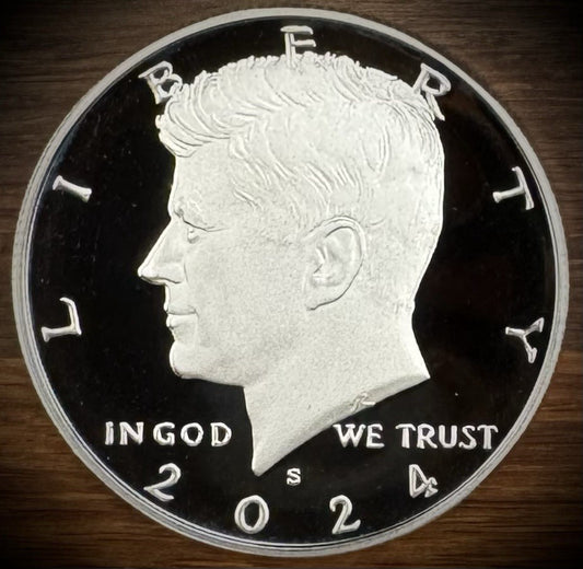 2024-S Kennedy Half Dollar GEM PROOF Clad Coin #20